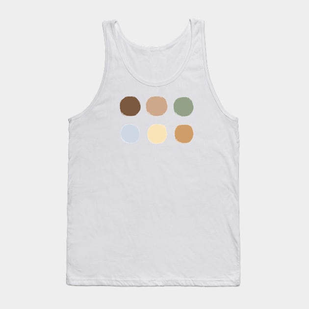 color palette 1 Tank Top by littlemoondance